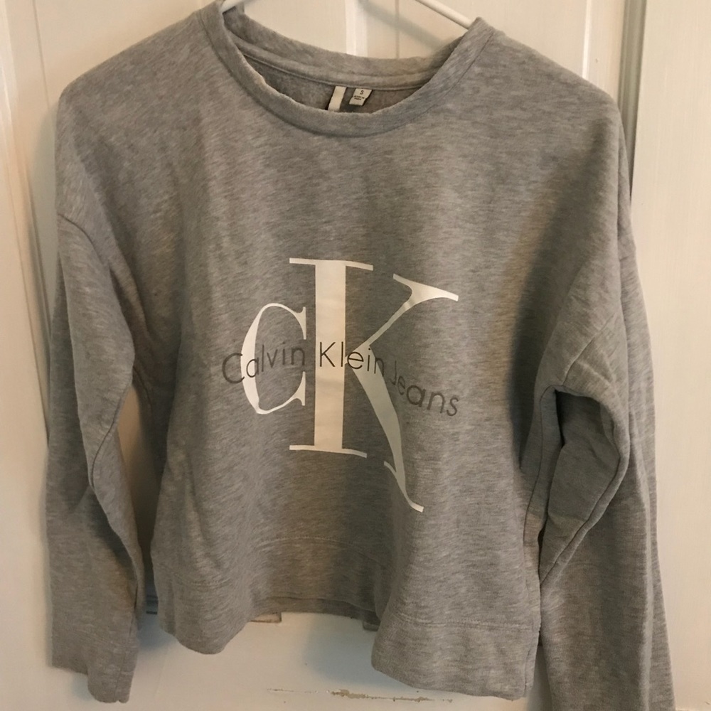 Calvin Klein Cropped Sweatshirt